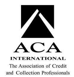 ACA INTERNATIONAL THE ASSOCIATION OF CREDIT AND COLLECTION PROFESSIONALS logo
