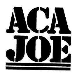 ACA JOE logo