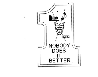 ACA NOBODY DOES IT BETTER logo