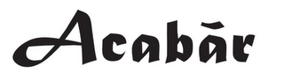 ACABÃR logo