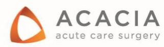 ACACIA ACUTE CARE SURGERY logo
