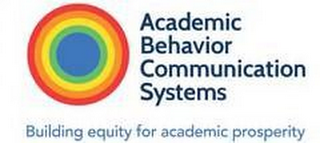 ACADEMIC BEHAVIOR COMMUNICATION SYSTEMSBUILDING EQUITY FOR ACADEMIC PROSPERITY logo