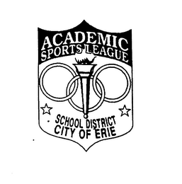 ACADEMIC SPORTS LEAGUE SCHOOL DISTRICT CITY OF ERIE logo