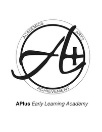 ACADEMICS ARTS ACHIEVEMENT A+ APLUS EARLY LEARNING ACADEMY logo