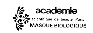ACADEMIE SCIENTIFIQUE DE BEAUTE PARIS MASQUE BIOLOGIQUE logo