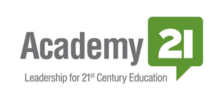ACADEMY 21 LEADERSHIP FOR 21ST CENTURY EDUCATION logo