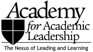 ACADEMY FOR ACADEMIC LEADERSHIP THE NEXUS OF LEADING AND LEARNING logo