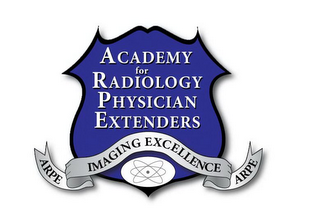 ACADEMY FOR RADIOLOGY PHYSICIAN EXTENDERS ARPE IMAGING EXCELLENCE ARPE logo