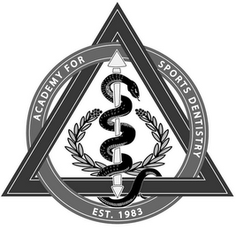 ACADEMY FOR SPORTS DENTISTRY EST. 1983 logo