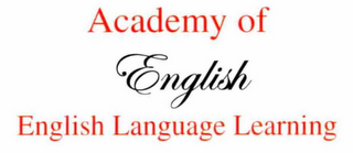 ACADEMY OF ENGLISH ENGLISH LANGUAGE LEARNING logo