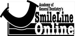 ACADEMY OF GENERAL DENTISTRY'S SMILELINE ONLINE logo