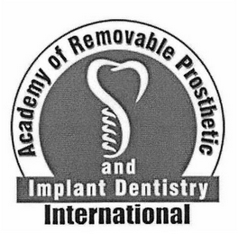 ACADEMY OF REMOVABLE PROSTHETIC AND IMPLANT DENTISTRY INTERNATIONAL logo