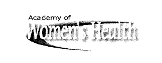 ACADEMY OF WOMEN'S HEALTH logo