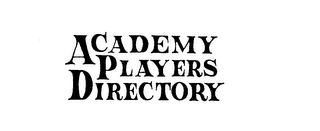 ACADEMY PLAYERS DIRECTORY logo