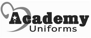 ACADEMY UNIFORMS logo