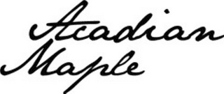 ACADIAN MAPLE logo