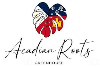 ACADIAN ROOTS GREENHOUSE logo