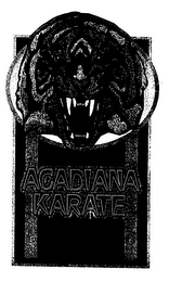 ACADIANA KARATE logo