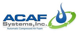 ACAF SYSTEMS, INC. AUTOMATIC COMPRESSED AIR FOAM logo