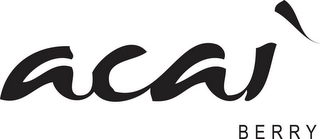 ACAI BERRY logo