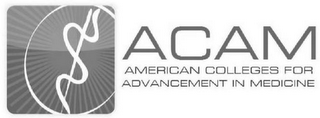 ACAM AMERICAN COLLEGES FOR ADVANCEMENT IN MEDICINE logo