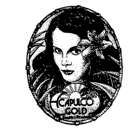 ACAPULCO GOLD SUNTAN PRODUCTS logo