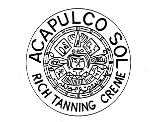 ACAPULCO SOL RICH TANNING CREME logo