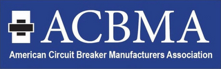 ACBMA AMERICAN CIRCUIT BREAKER MANUFACTURERS ASSOCIATION logo
