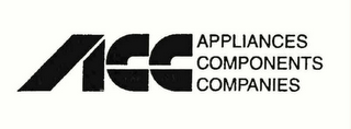 ACC APPLIANCES COMPONENTS COMPANIES logo