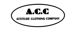 A.C.C ATTITUDE CLOTHING COMPANY logo