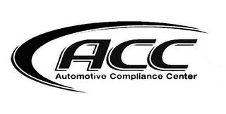 ACC AUTOMOTIVE COMPLIANCE CENTER logo