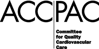 ACC PAC COMMITTEE FOR QUALITY CARDIOVASCULAR CARE logo