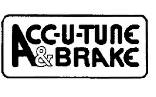 ACC-U-TUNE & BRAKE logo