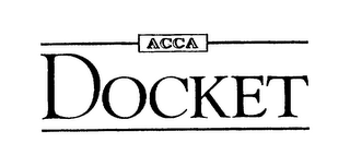 ACCA DOCKET logo
