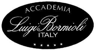 ACCADEMIA LUIGI BORMIOLI ITALY logo