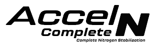 ACCEL COMPLETE N COMPLETE NITROGEN STABILIZATION logo