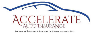 ACCELERATE AUTO INSURANCE BACKED BY SOUTHERN INSURANCE UNDERWRITERS, INC. logo
