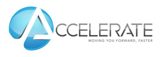 ACCELERATE MOVING YOU FORWARD FASTER logo