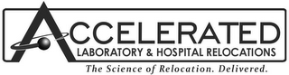 ACCELERATED LABORATORY & HOSPITAL RECLOCATIONS THE SCIENCE OF RELOCATION. DELIVERED. logo