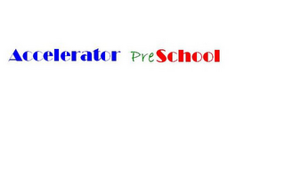 ACCELERATOR PRESCHOOL logo