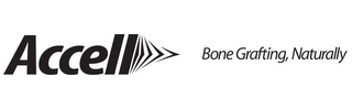 ACCELL BONE GRAFTING, NATURALLY logo