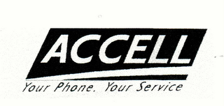 ACCELL YOUR PHONE YOUR SERVICE logo