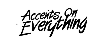 ACCENTS ON EVERYTHING logo