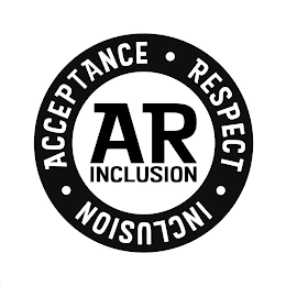 ACCEPTANCE · RESPECT · INCLUSION AR INCLUSION logo