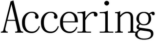 ACCERING logo