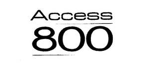 ACCESS 800 logo