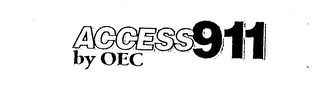 ACCESS 911 BY OEC logo