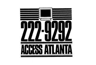 ACCESS ATLANTA 222-9292 logo