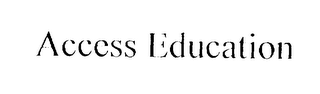 ACCESS EDUCATION logo