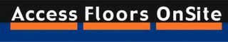 ACCESS FLOORS ONSITE logo